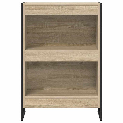 vidaXL Book Cabinet 60 x 30 x 86.5 cm Engineered Wood Sonoma 5