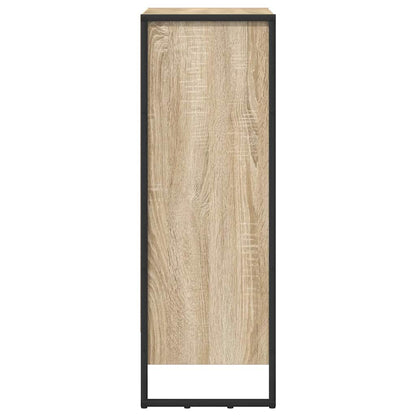 vidaXL Book Cabinet 60 x 30 x 86.5 cm Engineered Wood Sonoma 6