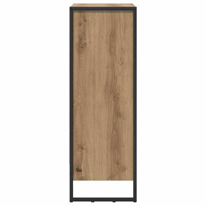 vidaXL Book Cabinet 60 x 30 x 86.5 cm Engineered Wood Artisian Oak 6