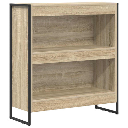 vidaXL Book Cabinet 80 x 30 x 86.5 cm Engineered Wood Sonoma 2