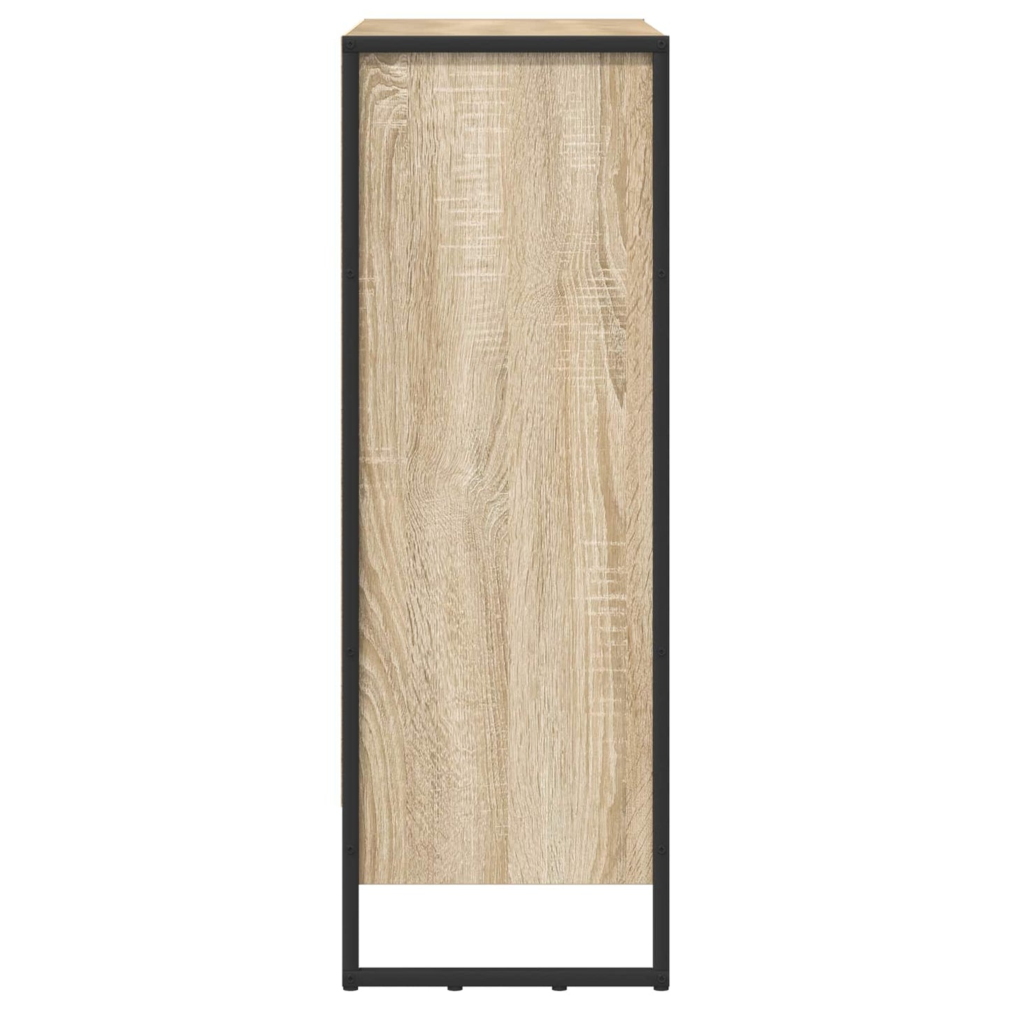 vidaXL Book Cabinet 80 x 30 x 86.5 cm Engineered Wood Sonoma 6