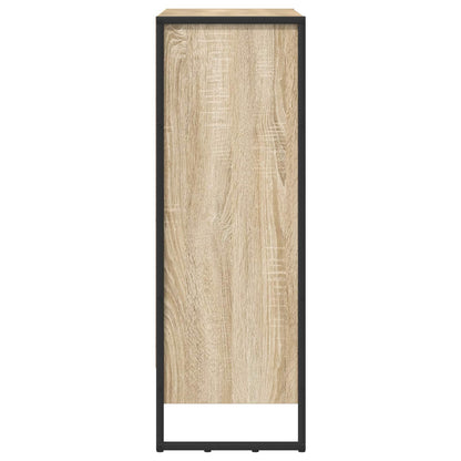 vidaXL Book Cabinet 80 x 30 x 86.5 cm Engineered Wood Sonoma 6