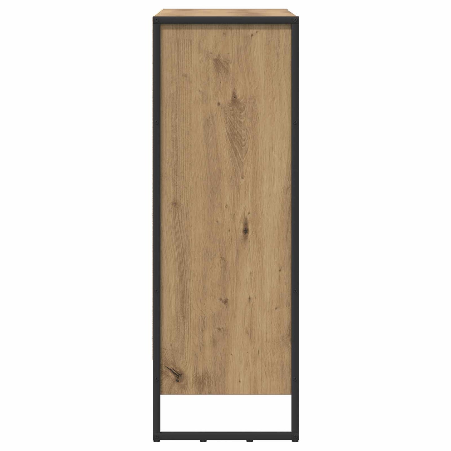 vidaXL Book Cabinet 80 x 30 x 86.5 cm Engineered Wood Artisian Oak 6