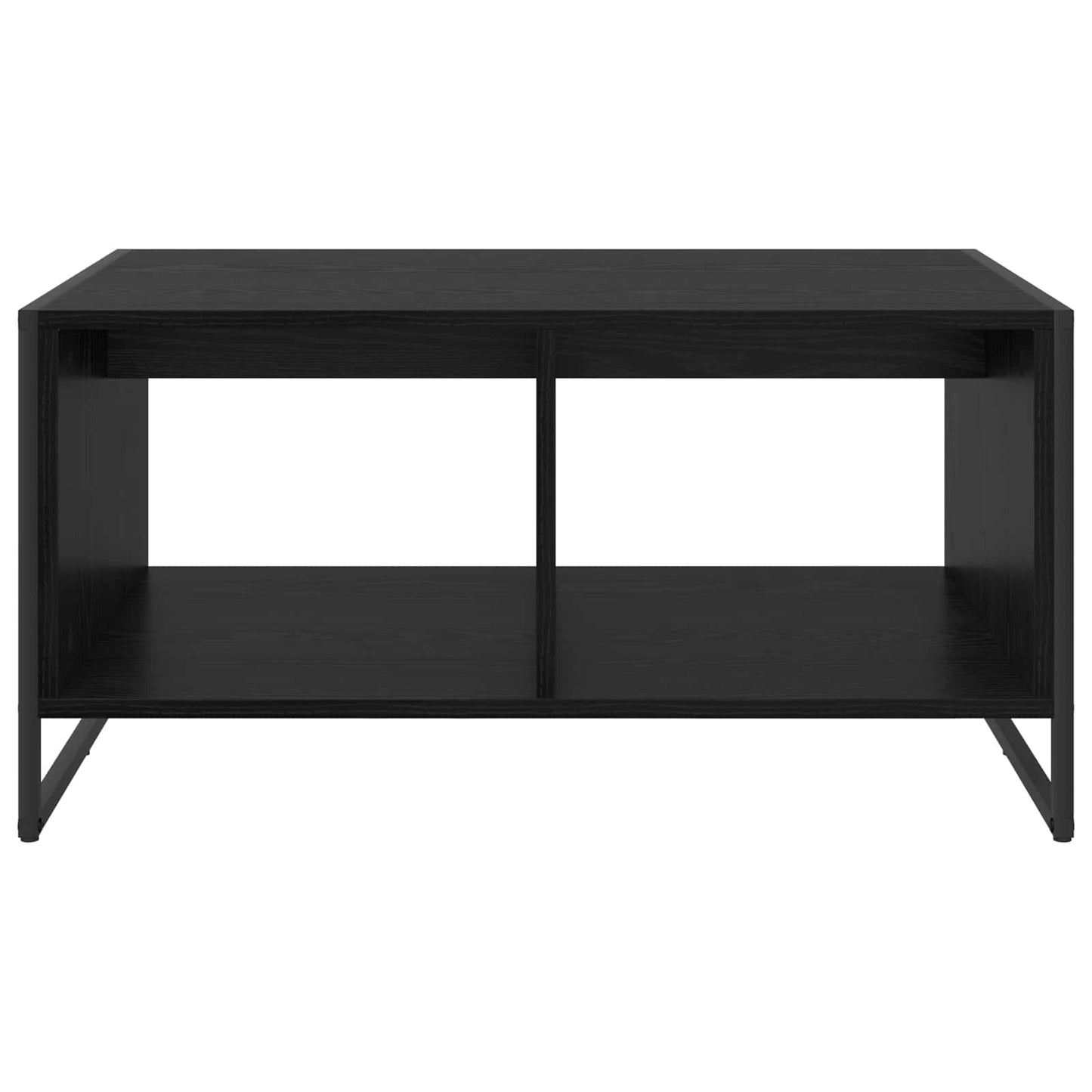 vidaXL Coffee Table Black Oak 80 x 50 x 40 cm Engineered Wood 5
