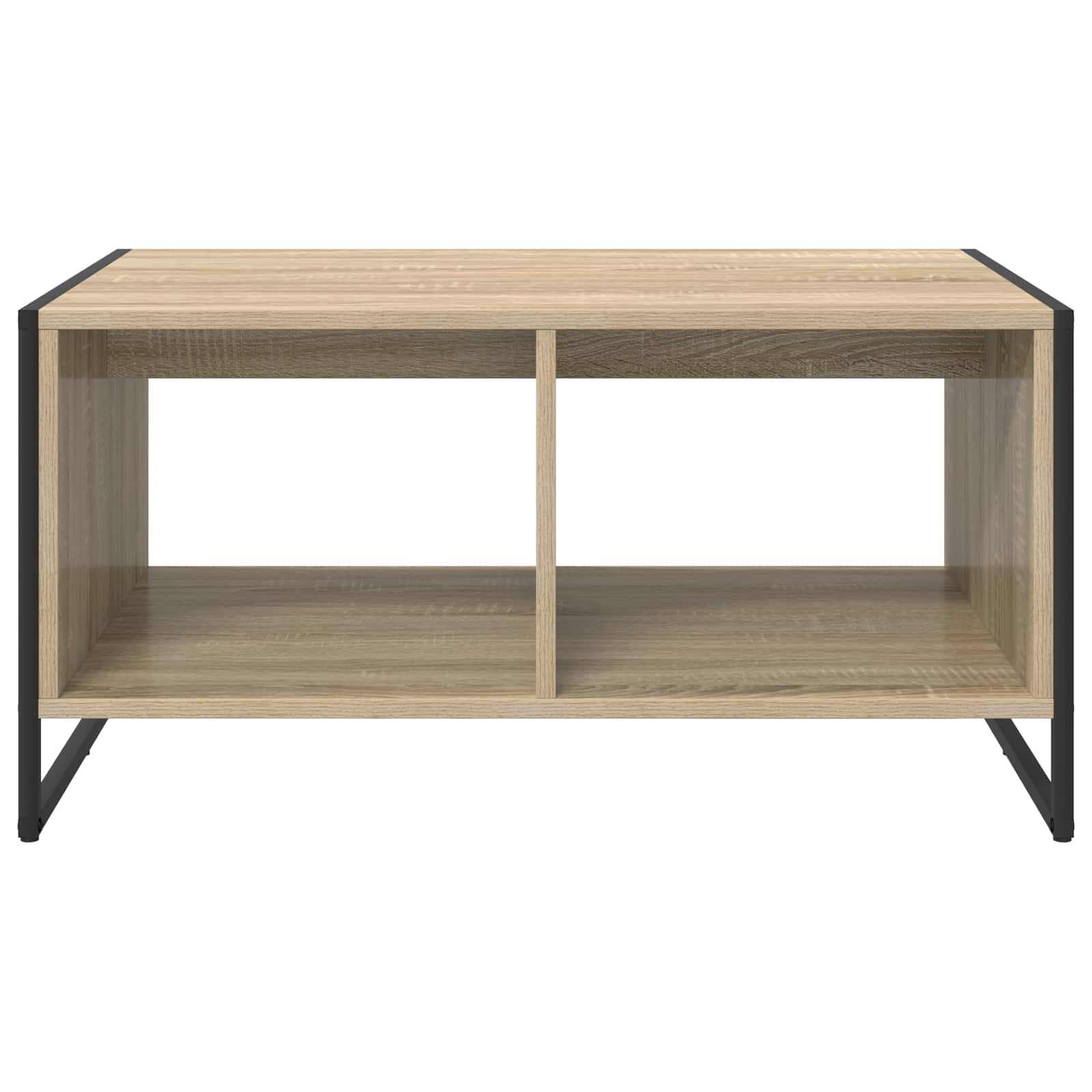 vidaXL Coffee Table Sonoma 80 x 50 x 40 cm Engineered Wood 5