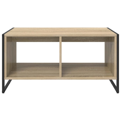 vidaXL Coffee Table Sonoma 80 x 50 x 40 cm Engineered Wood 5