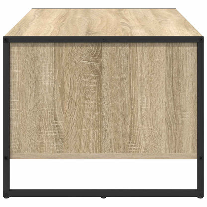vidaXL Coffee Table Sonoma 80 x 50 x 40 cm Engineered Wood 6