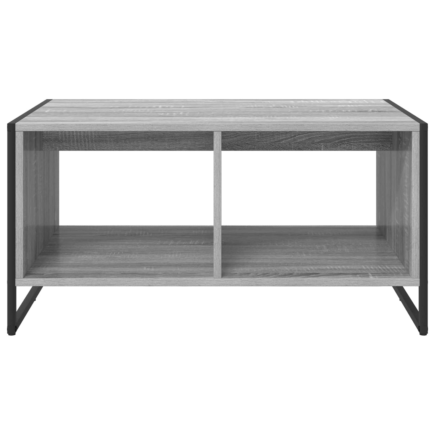 vidaXL Coffee Table Grey Sonoma 80 x 50 x 40 cm Engineered Wood 5