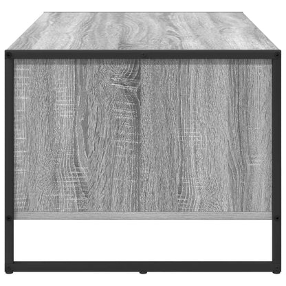 vidaXL Coffee Table Grey Sonoma 80 x 50 x 40 cm Engineered Wood 6