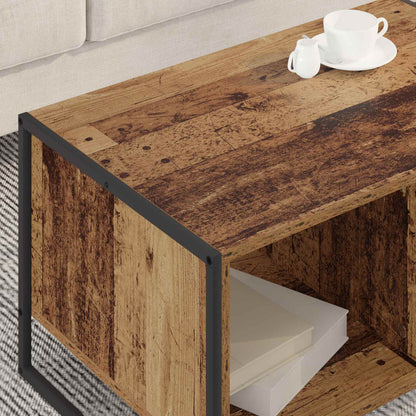 vidaXL Coffee Table Old Wood 80 x 50 x 40 cm Engineered Wood 4