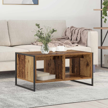 vidaXL Coffee Table Old Wood 80 x 50 x 40 cm Engineered Wood 1