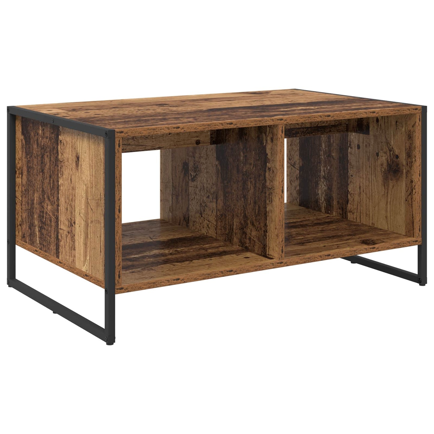 vidaXL Coffee Table Old Wood 80 x 50 x 40 cm Engineered Wood 2