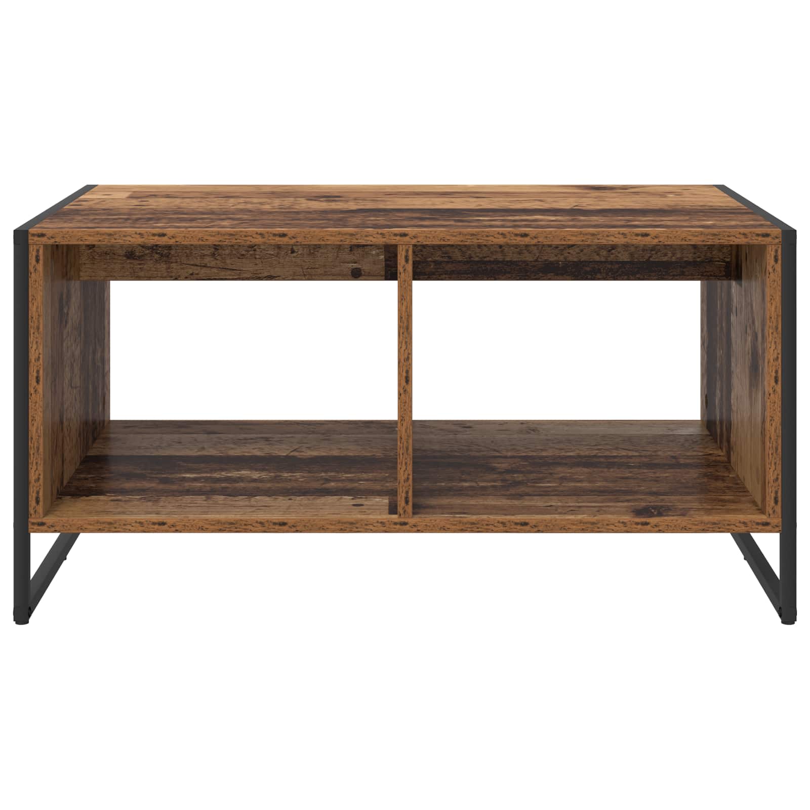 vidaXL Coffee Table Old Wood 80 x 50 x 40 cm Engineered Wood 5