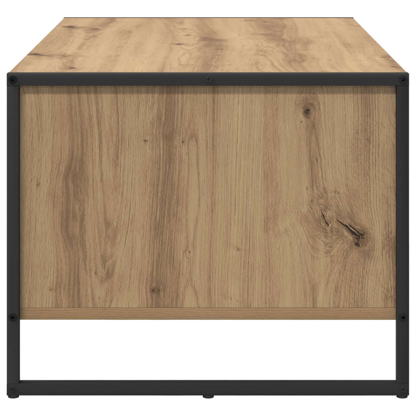 vidaXL Coffee Table Artisian Oak 80 x 50 x 40 cm Engineered Wood 6