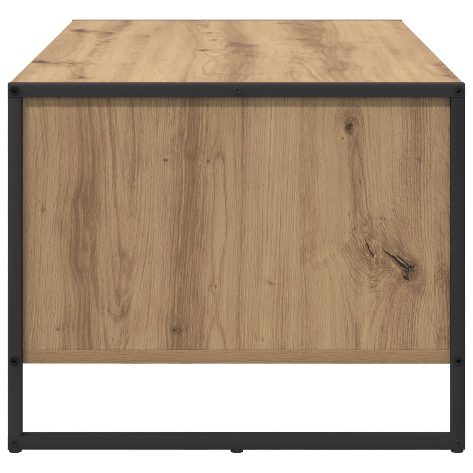vidaXL Coffee Table Artisian Oak 80 x 50 x 40 cm Engineered Wood 6