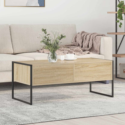 vidaXL Coffee Table Sonoma 100 x 46 x 40 cm Engineered Wood 1