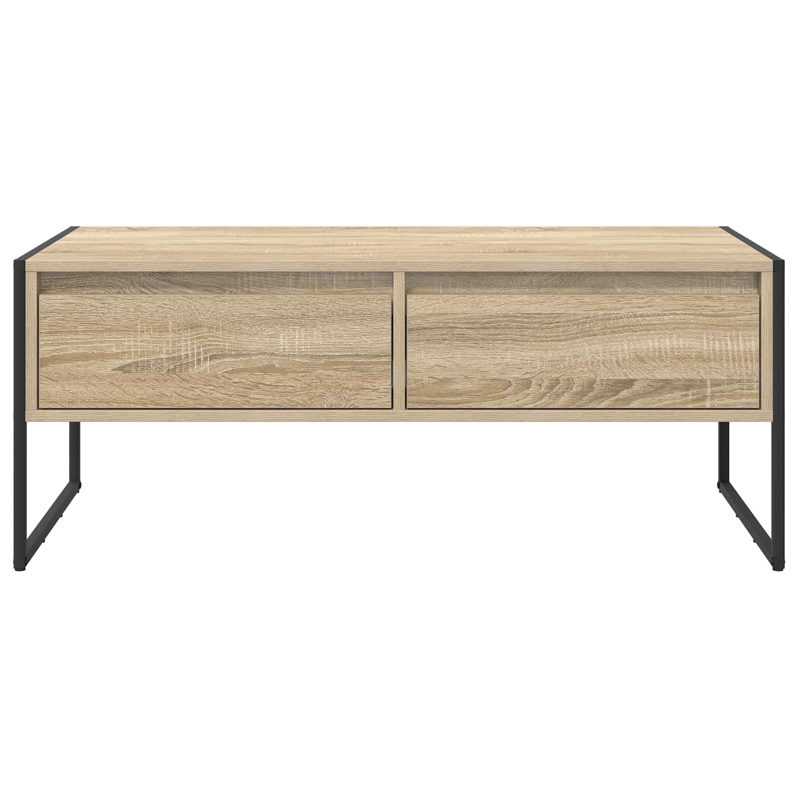 vidaXL Coffee Table Sonoma 100 x 46 x 40 cm Engineered Wood 6