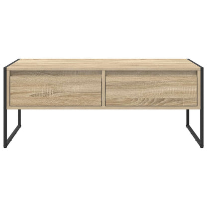 vidaXL Coffee Table Sonoma 100 x 46 x 40 cm Engineered Wood 6