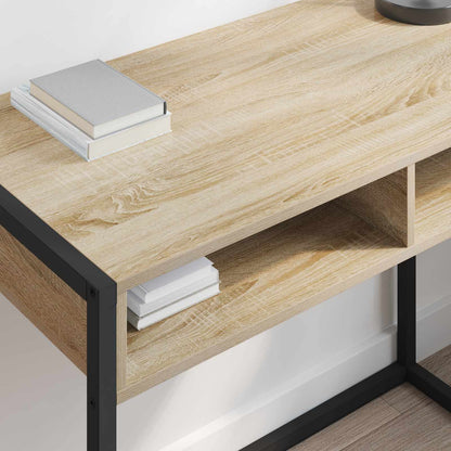 vidaXL Desk Sonoma Engineered Wood 100 x 50 x 75 cm 4