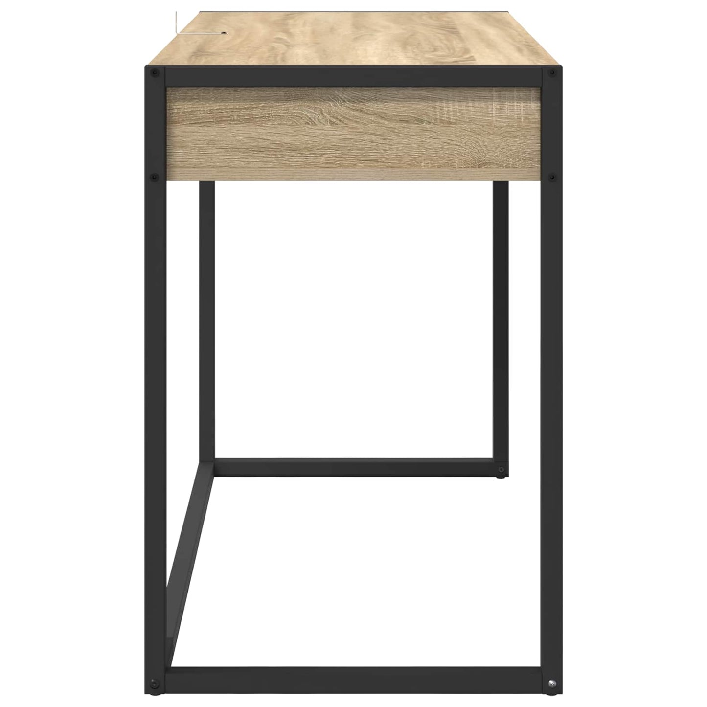 vidaXL Desk Sonoma Engineered Wood 100 x 50 x 75 cm 6