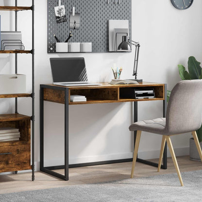Desk Engineered Wood 100 x 50 x 75 cm Smoked oak