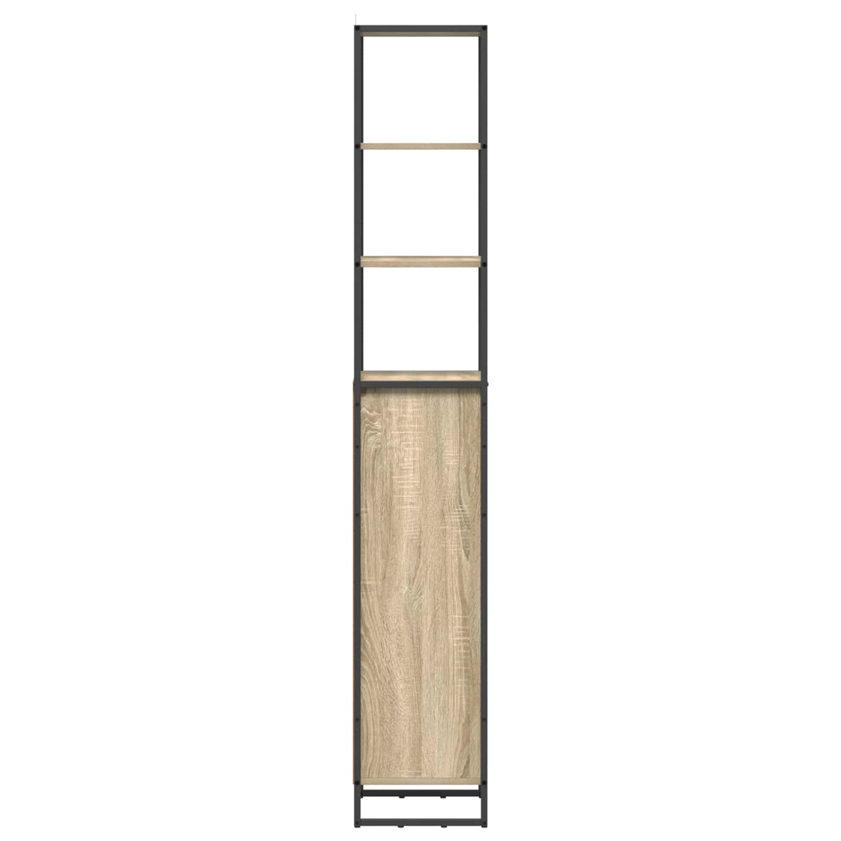 Bathroom Cabinet 40 x 30 x 180 cm Engineered Wood Sonoma oak