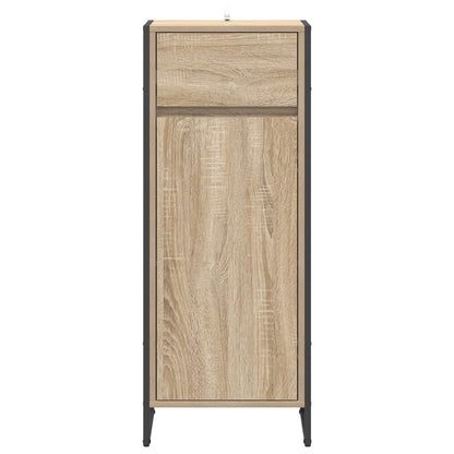 vidaXL Bathroom Cabinet Sonoma 40 x 30 x 100 cm Engineered Wood 5