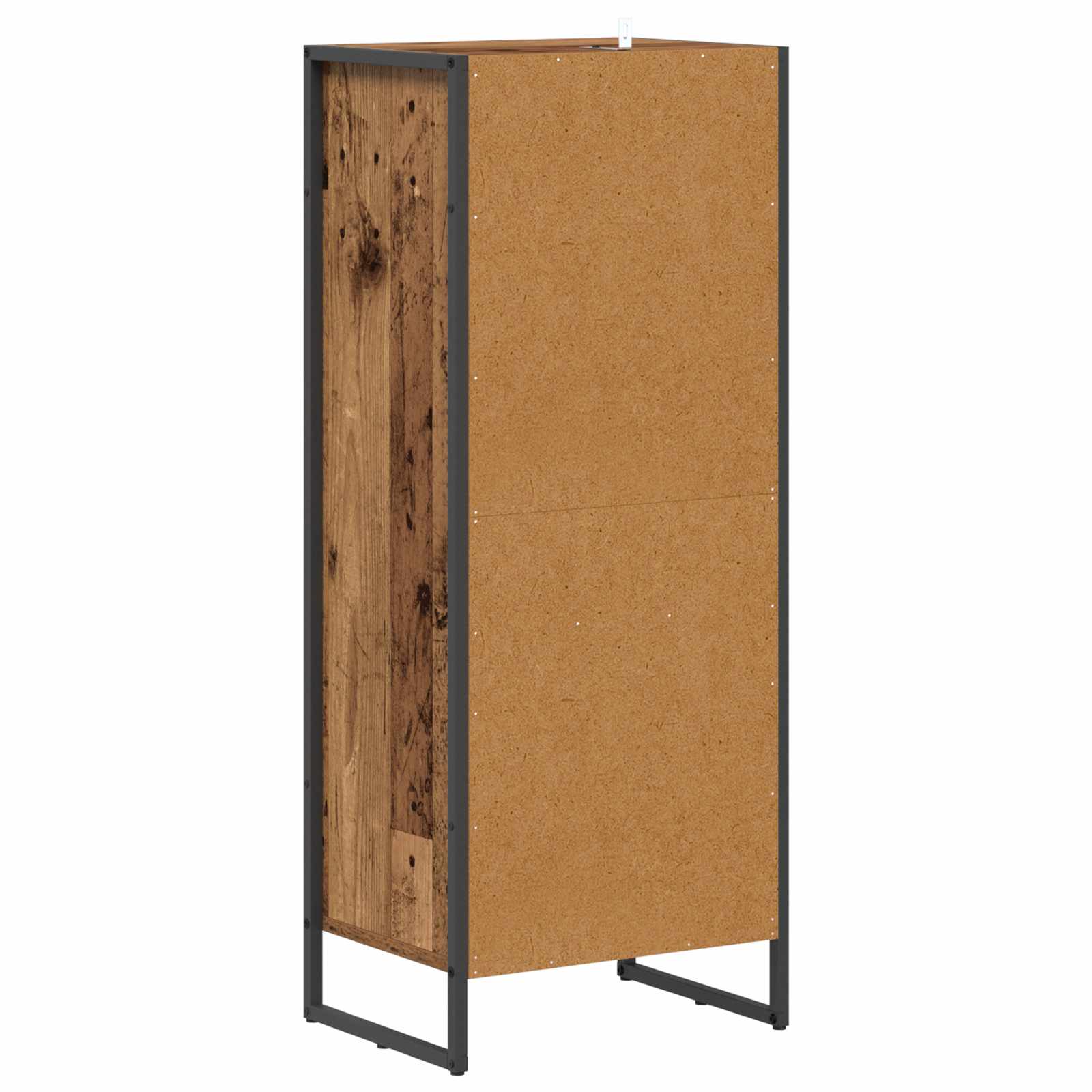vidaXL Bathroom Cabinet Old Wood 40 x 30 x 100 cm Engineered Wood 6