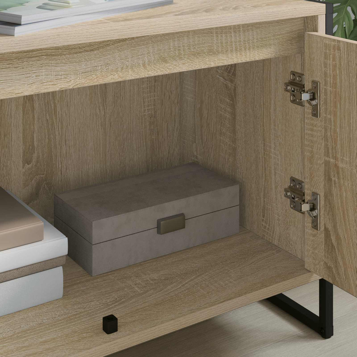 TV Cabinet 140 x 36 x 49.5 cm Engineered Wood Sonoma oak