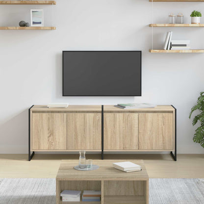 TV Cabinet 140 x 36 x 49.5 cm Engineered Wood Sonoma oak