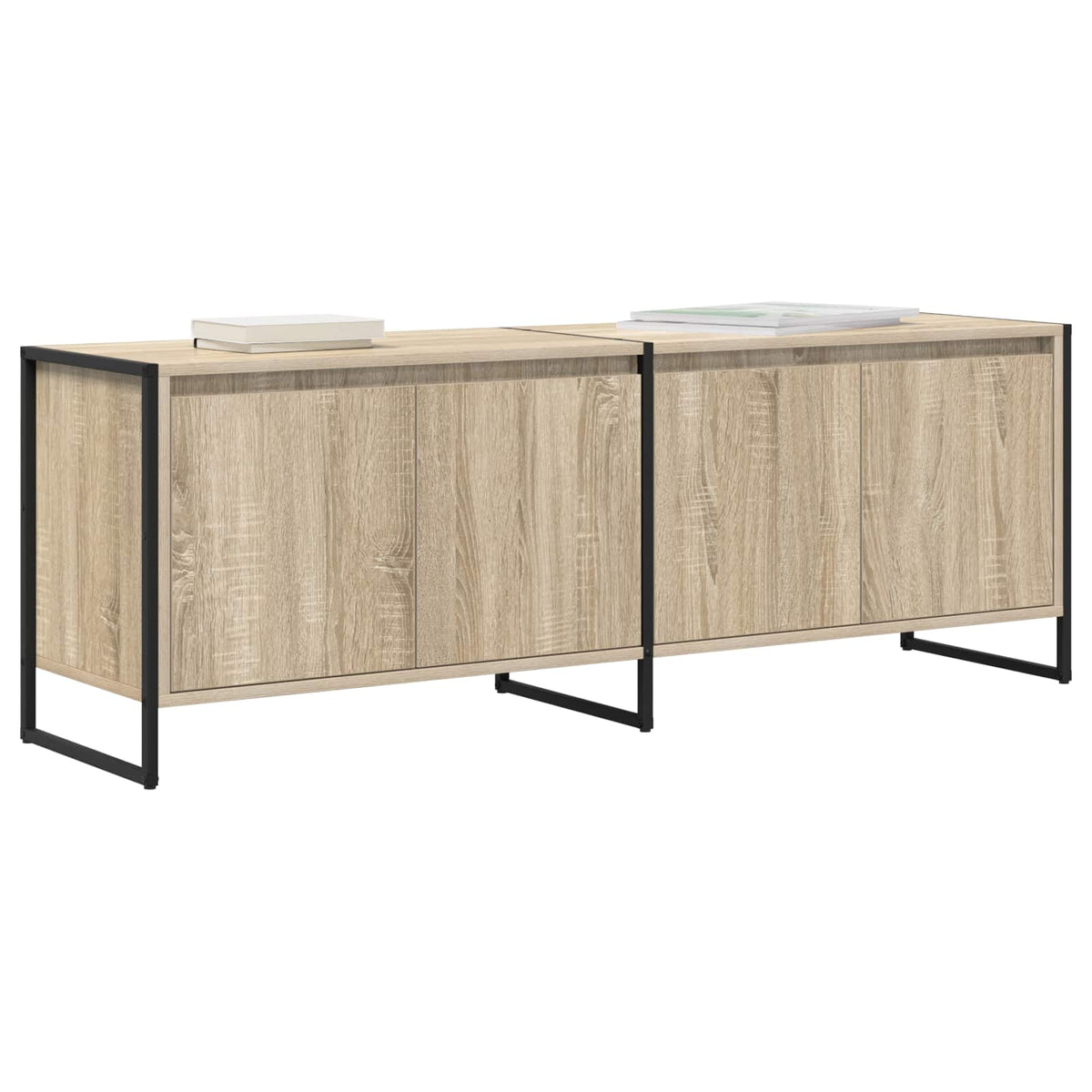 TV Cabinet 140 x 36 x 49.5 cm Engineered Wood Sonoma oak