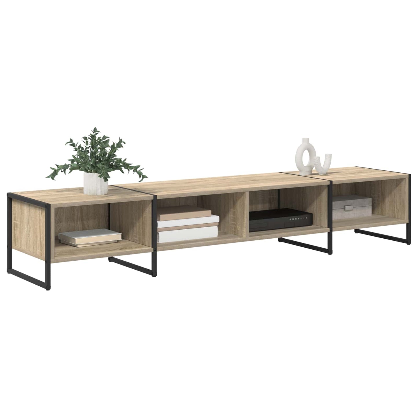 vidaXL TV Cabinet 170.5 x 36 x 30.5 cm Sonoma Engineered Wood 3