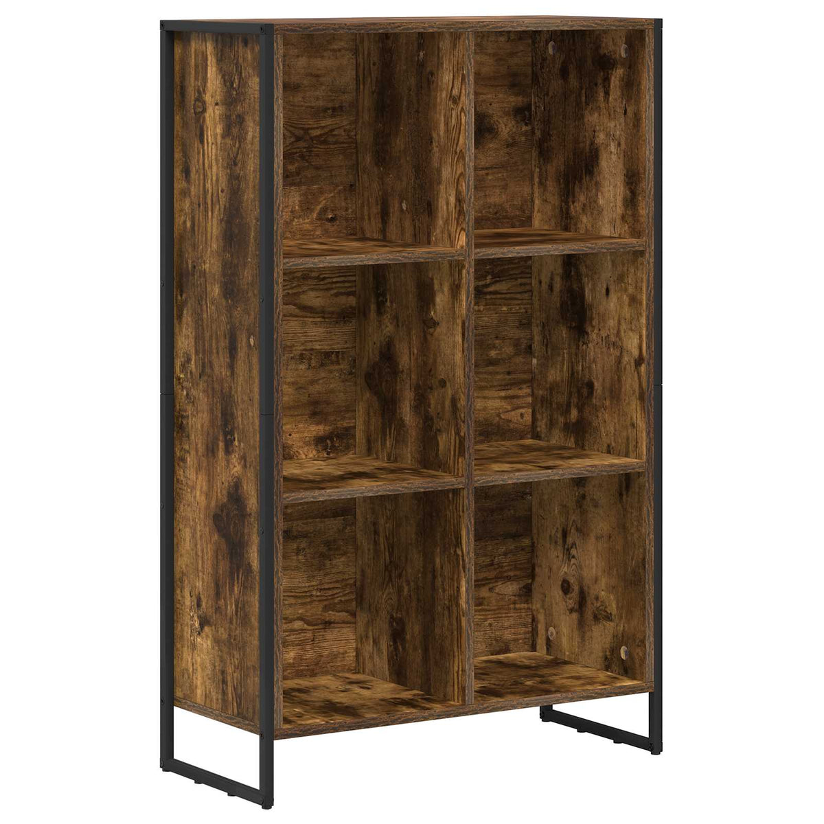 Book Cabinet 68 x 30 x 108 cm Engineered Wood Smoked oak