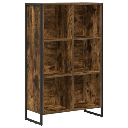 Book Cabinet 68 x 30 x 108 cm Engineered Wood Smoked oak