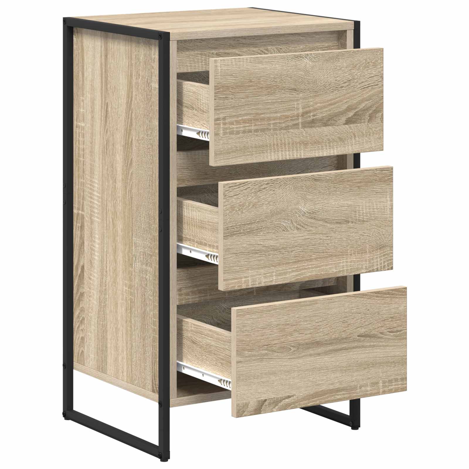 vidaXL Sideboard Sonoma 42 x 36 x 75.5 cm Engineered Wood 5