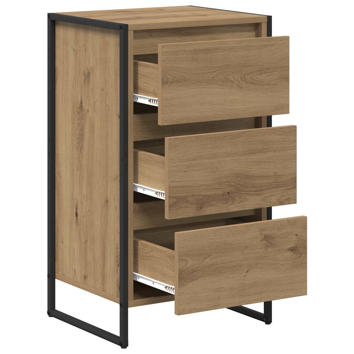 vidaXL Sideboard Artisan Oak 43 x 36 x 75.5 cm Engineered Wood 5