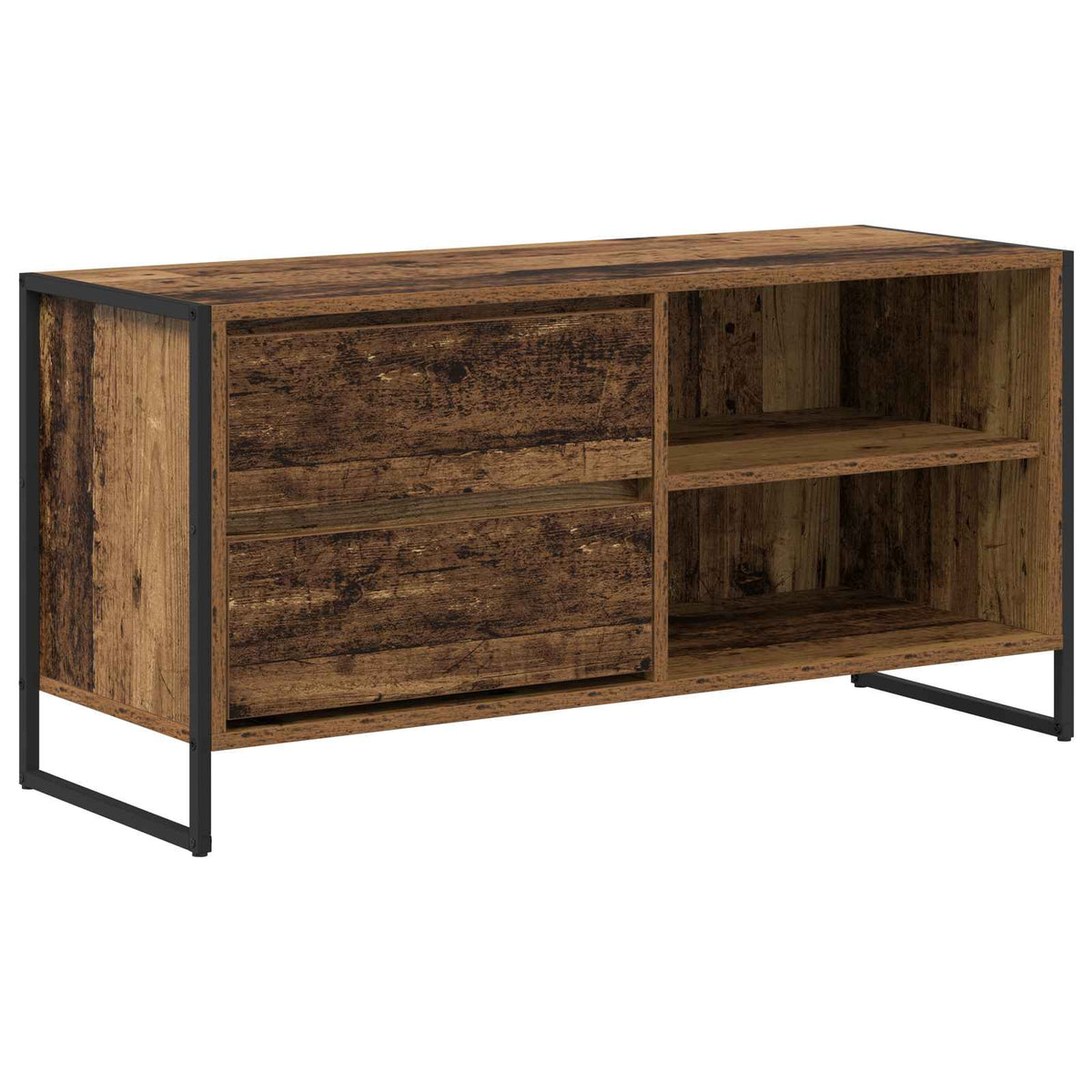 TV Cabinet 100 x 36 x 49.5 cm Engineered Wood Old wood
