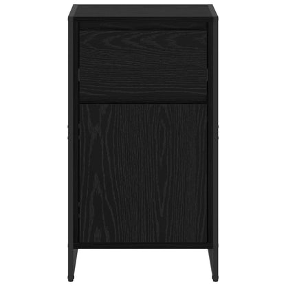 vidaXL Sideboard Black Oak 43 x 36 x 75.5 cm Engineered Wood 6