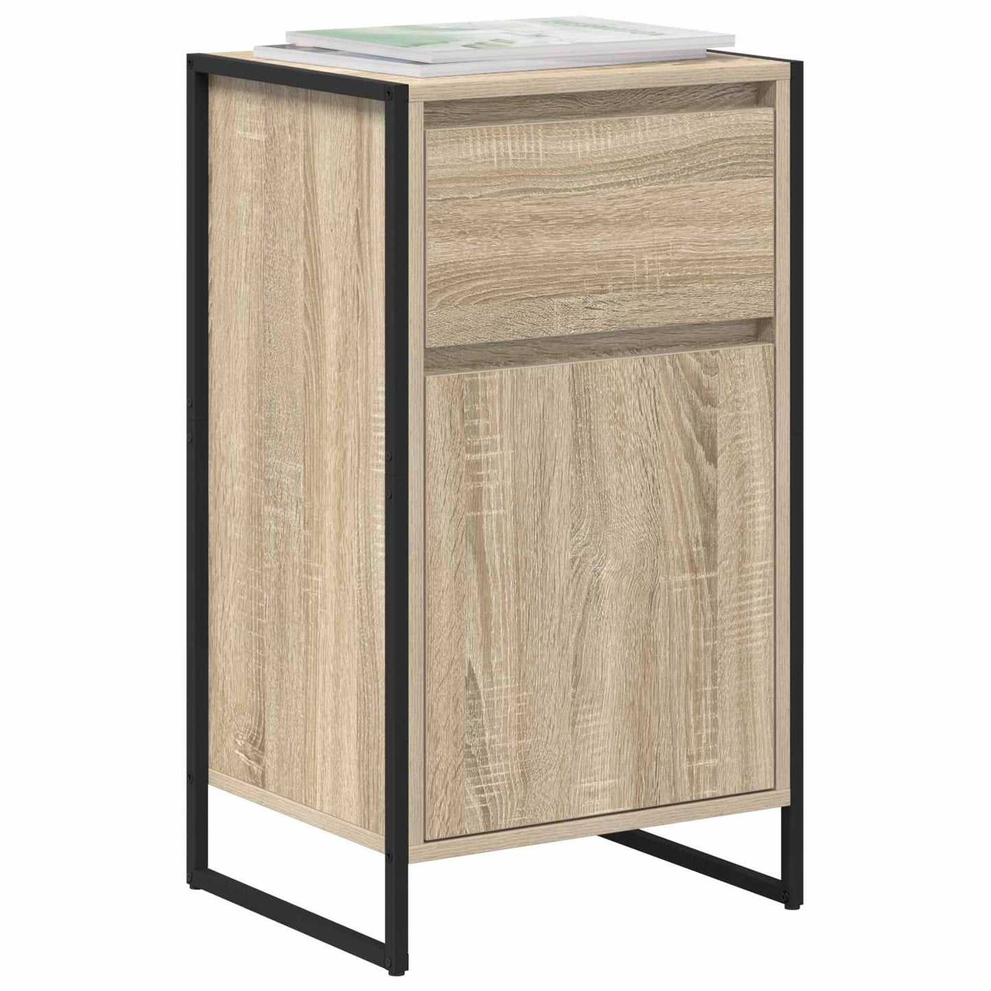 vidaXL Sideboard Sonoma 43 x 36 x 75.5 cm Engineered Wood 3