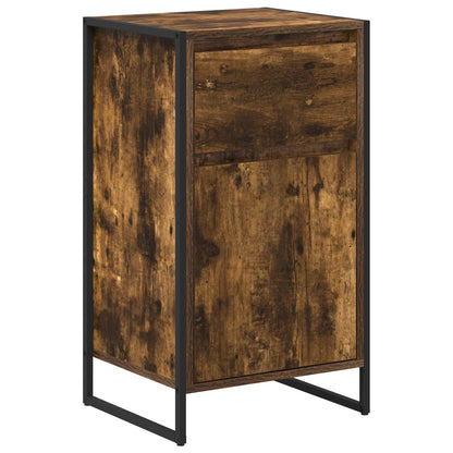 vidaXL Sideboard Smoke Oak 43 x 36 x 75.5 cm Engineered Wood 2