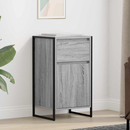 vidaXL Sideboard Grey Sonoma 43 x 36 x 75.5 cm Engineered Wood 1