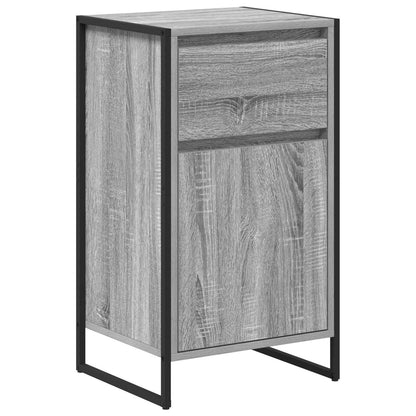 vidaXL Sideboard Grey Sonoma 43 x 36 x 75.5 cm Engineered Wood 2