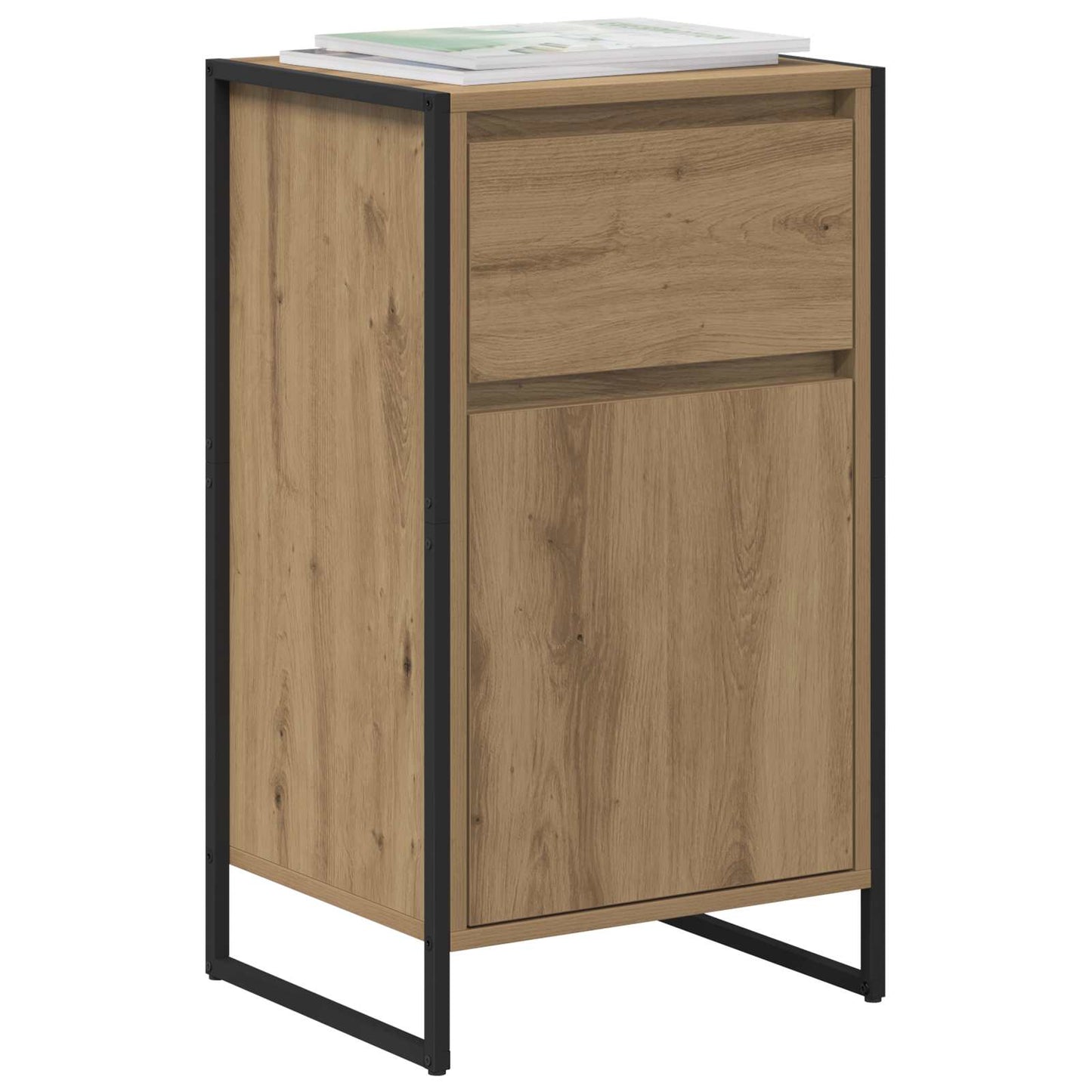 vidaXL Sideboard Artisian Oak 43 x 36 x 75.5 cm Engineered Wood 3