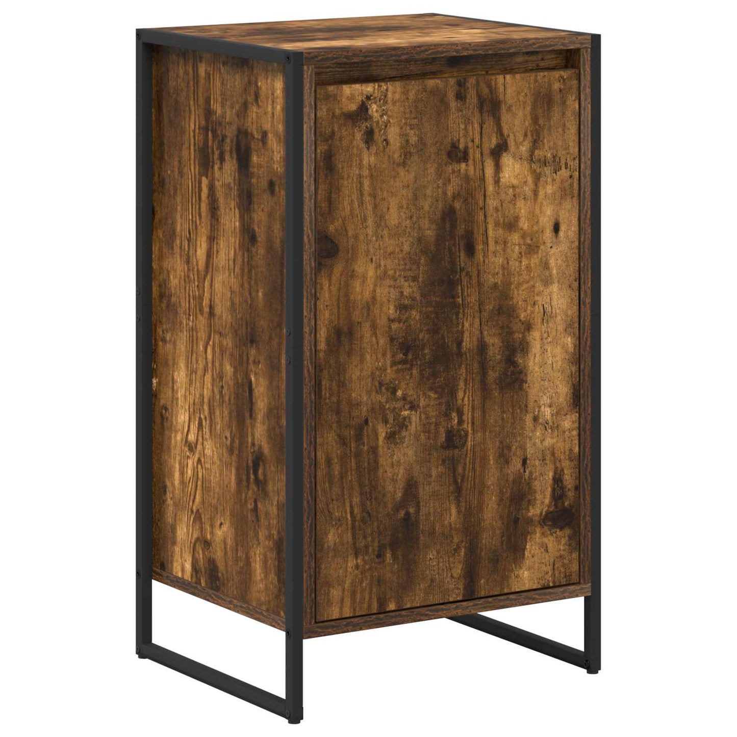 vidaXL Sideboard Smoke Oak 43 x 36 x 75.5 cm Engineered Wood 2