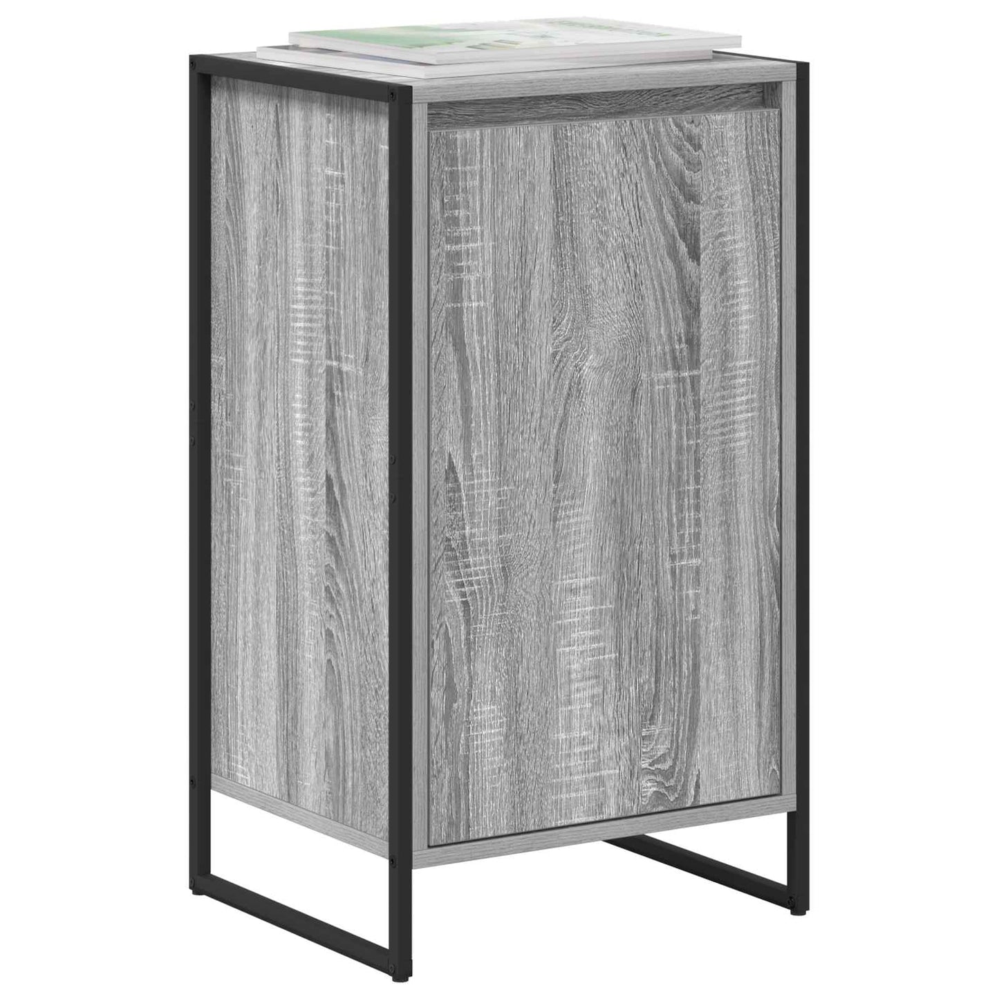 vidaXL Sideboard Grey Sonoma 43 x 36 x 75.5 cm Engineered Wood 3