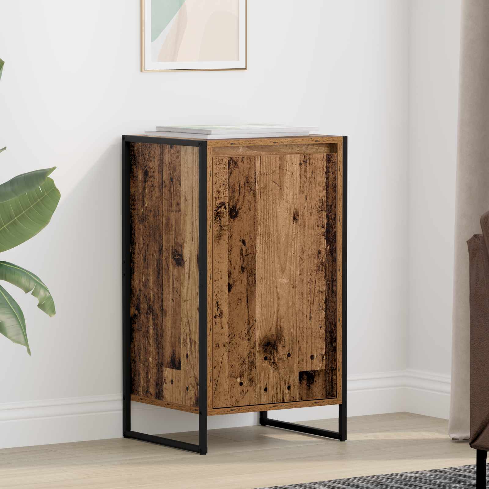 vidaXL Sideboard Old Wood 43 x 36 x 75.5 cm Engineered Wood 1
