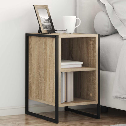 vidaXL Bedside Table 2 pcs Sonoma 39.5 x 30 x 50 cm Engineered Wood 1
