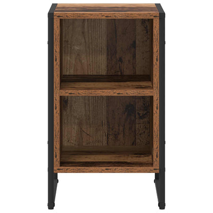 vidaXL Bedside Table 2 pcs Old Wood 39.5 x 30 x 50 cm Engineered Wood 6