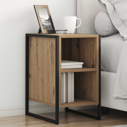 vidaXL Bedside Table 2 pcs Artisian Oak 39.5 x 30 x 50 cm 1