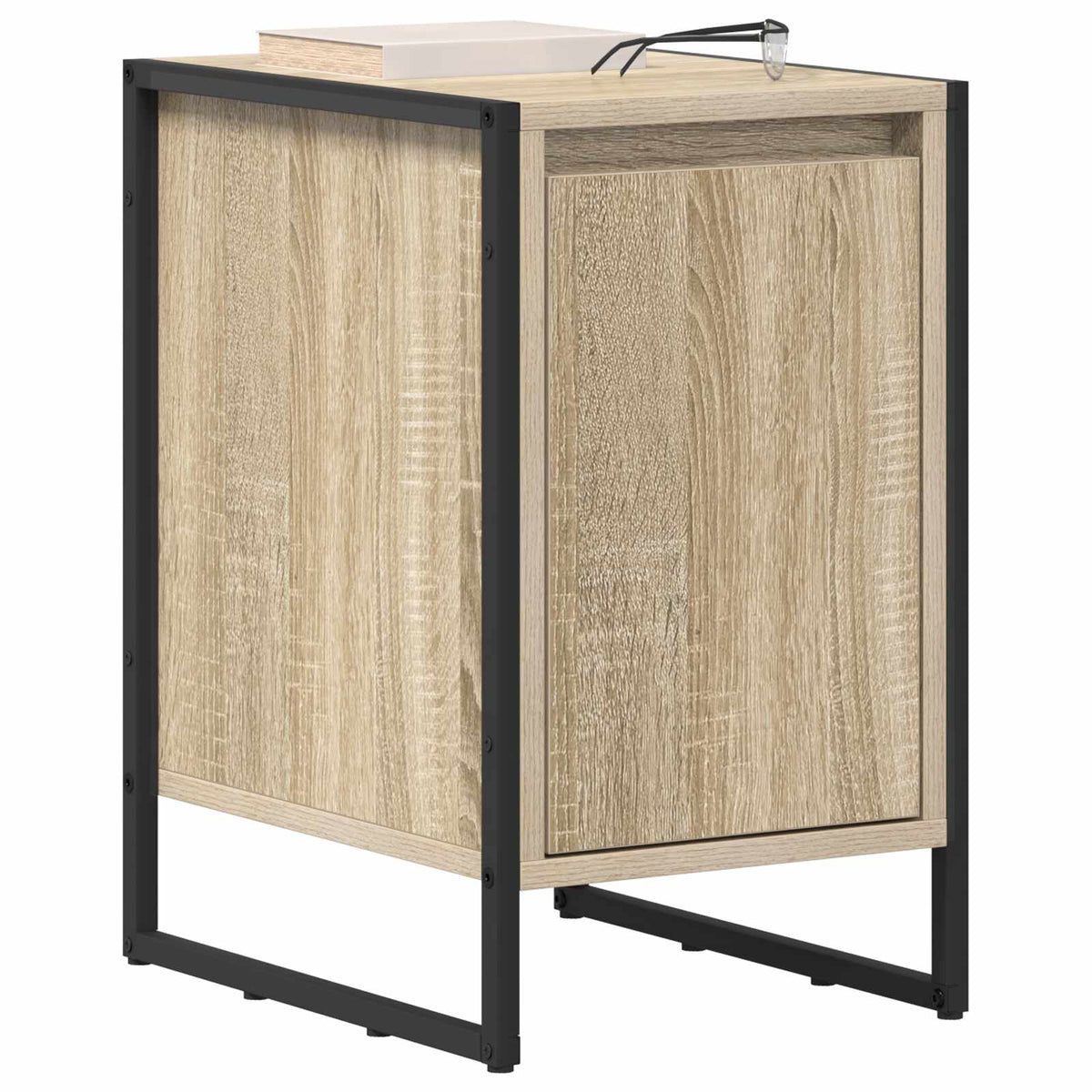 Bedside Table 39.5 x 30 x 50 cm Engineered Wood Sonoma oak